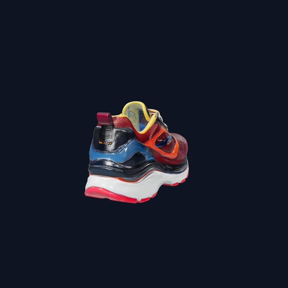 Colorful Sports Sneaker D Model Pack