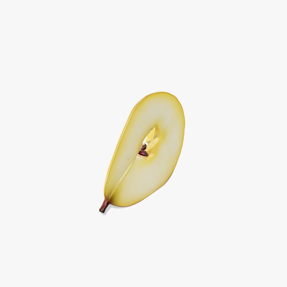 Translucent Pear Slice D model pack