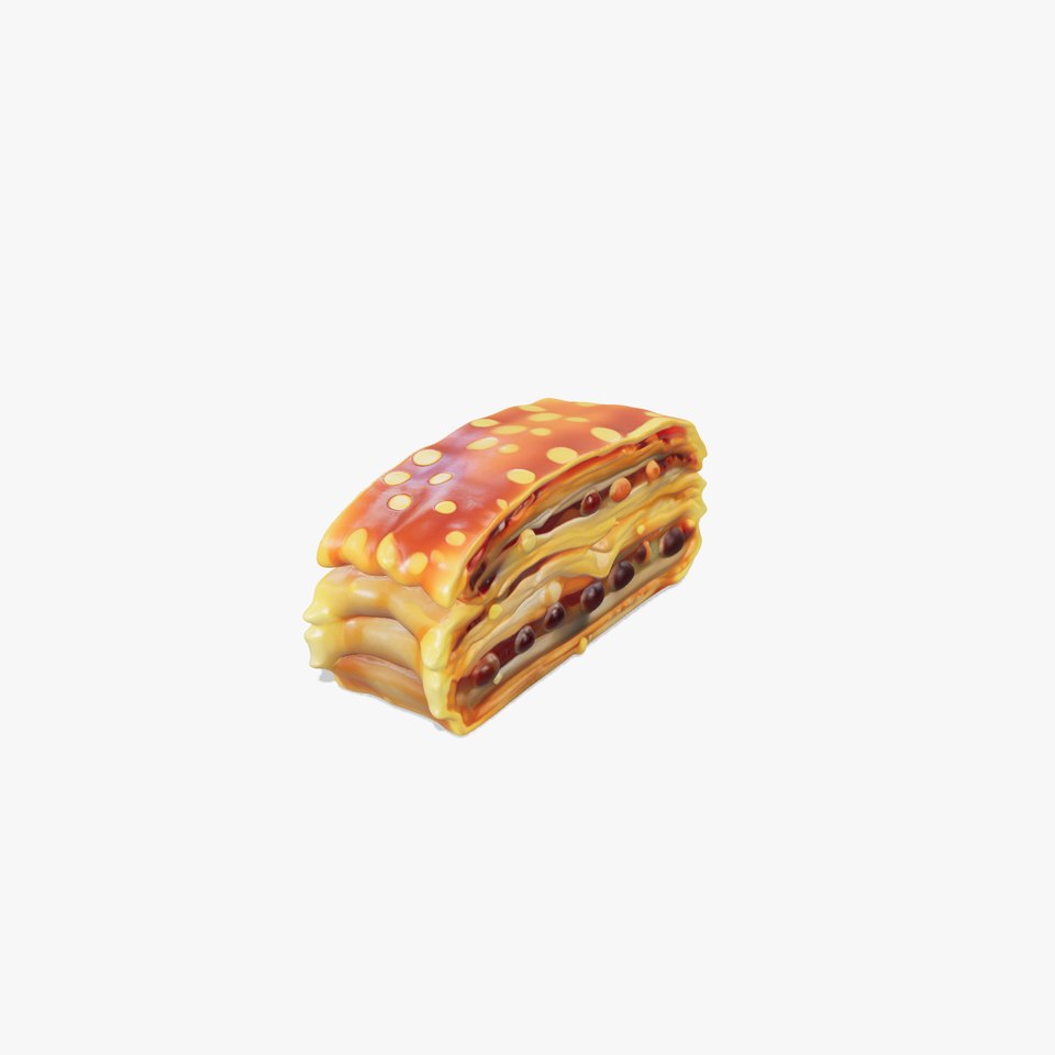 Baklava Pastry Dessert Model Pack
