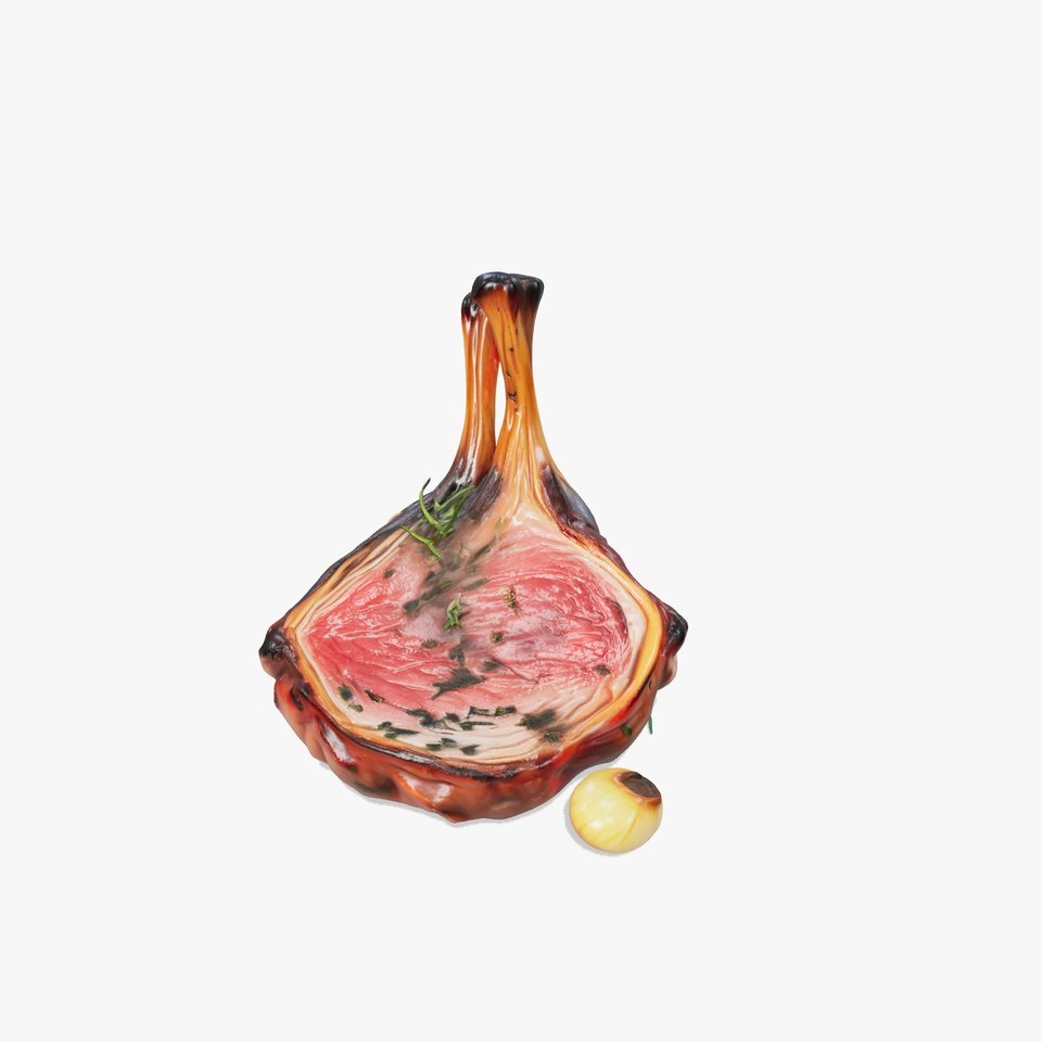 Rack of Lamb with Herbs model pack
