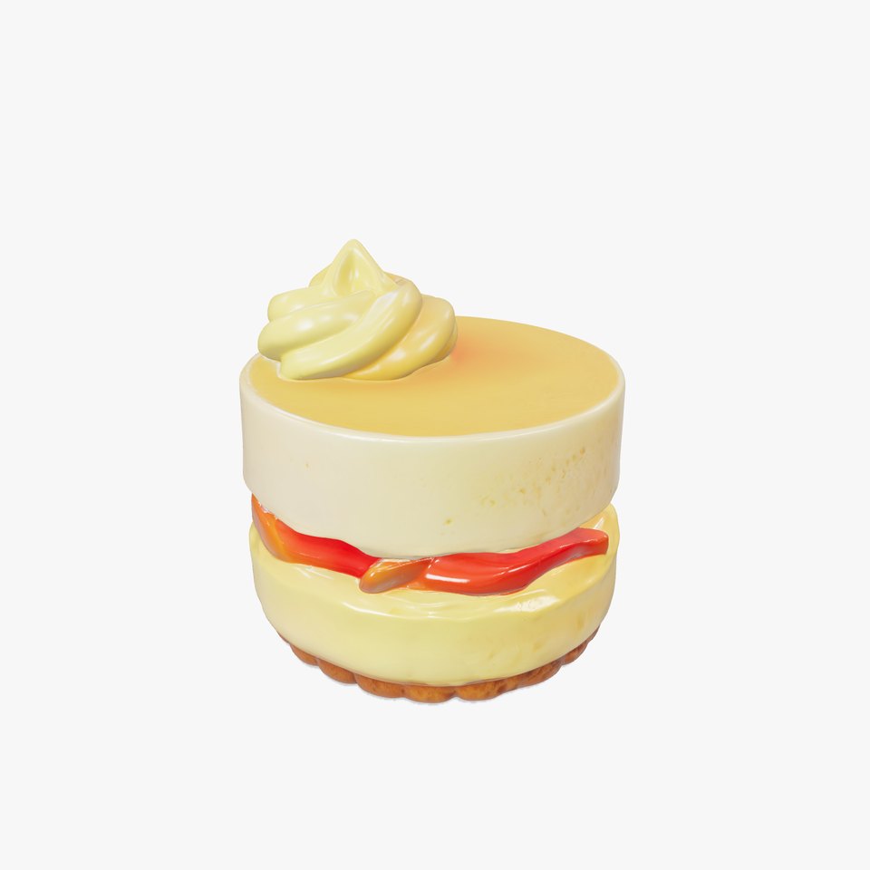 Dessert Cake Model Pack