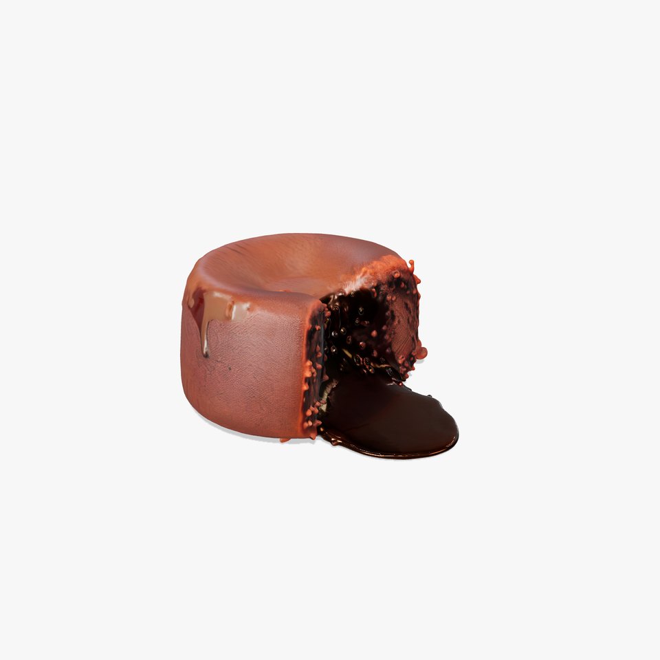 Chocolate Lava Cake Dessert model pack