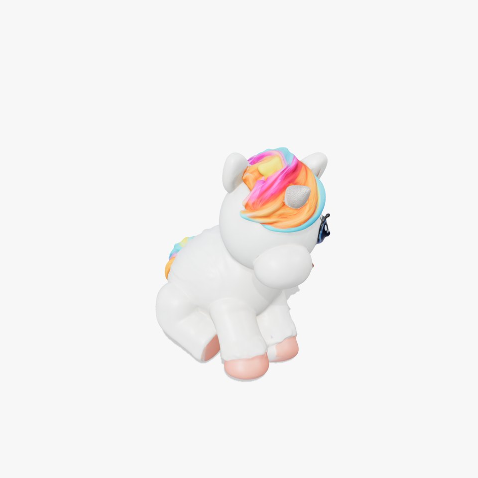Cute Unicorn Plushie D Model Pack