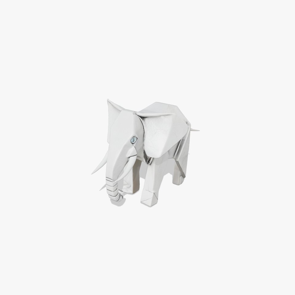 Origami Elephant Model Pack