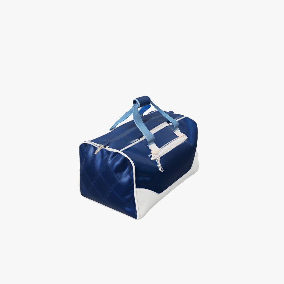 Stylish Sports Duffel Bag D Model Pack