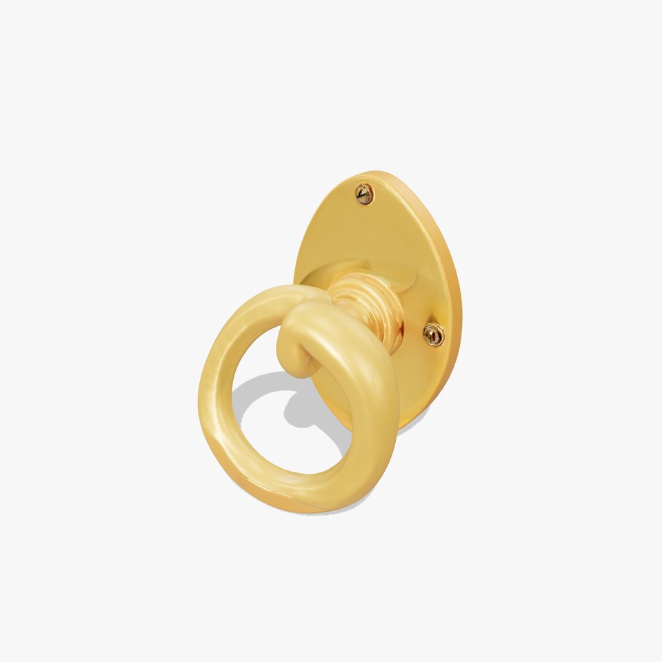 Elegant Brass Door Knocker Model Pack