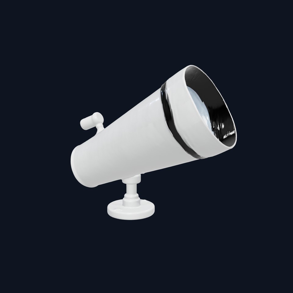 HighPrecision Metal Telescope Model Pack