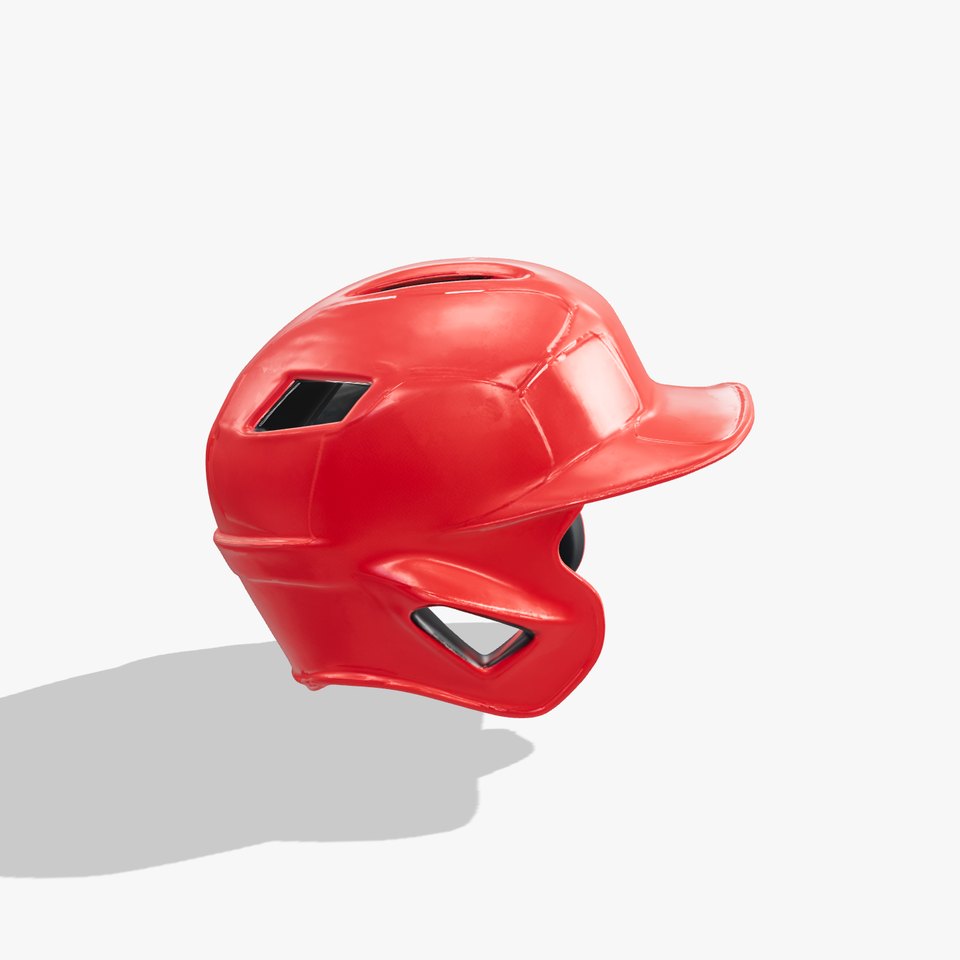 Baseball Helmet Model Pack with PBR Textures