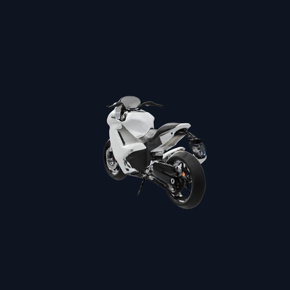 Sport Motorcycle D Model Pack