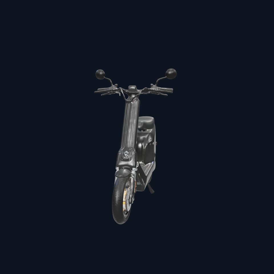 Modern Electric Scooter D Model Pack