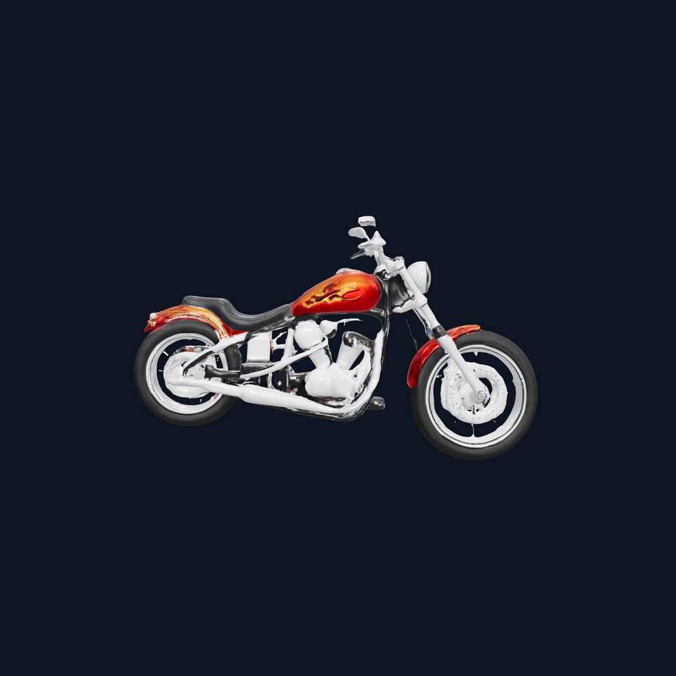 Custom Motorcycle D Model Pack