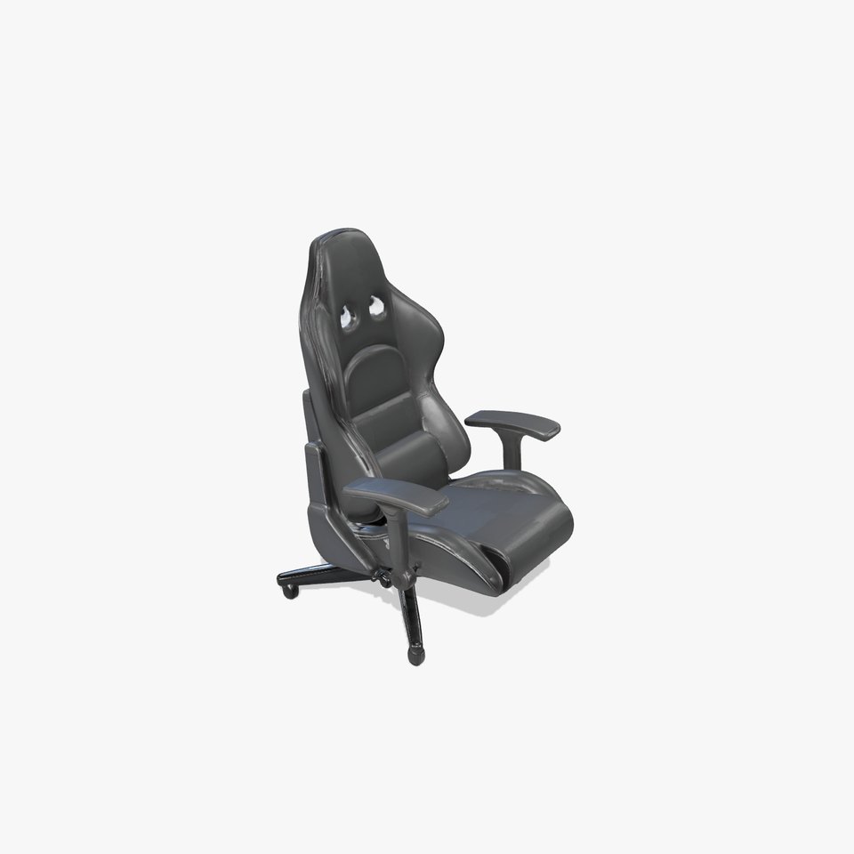 Ergonomic Gaming Chair D Model Pack