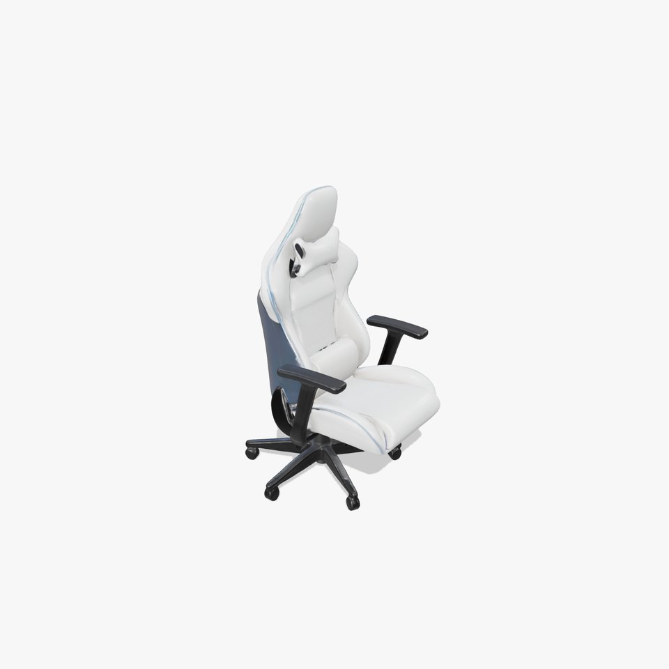 Ergonomic Gaming Chair D Model Pack
