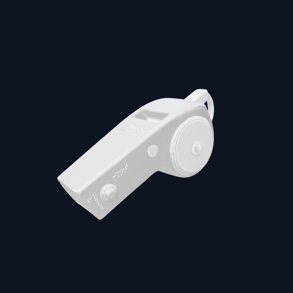 Metallic Whistle D Model Pack