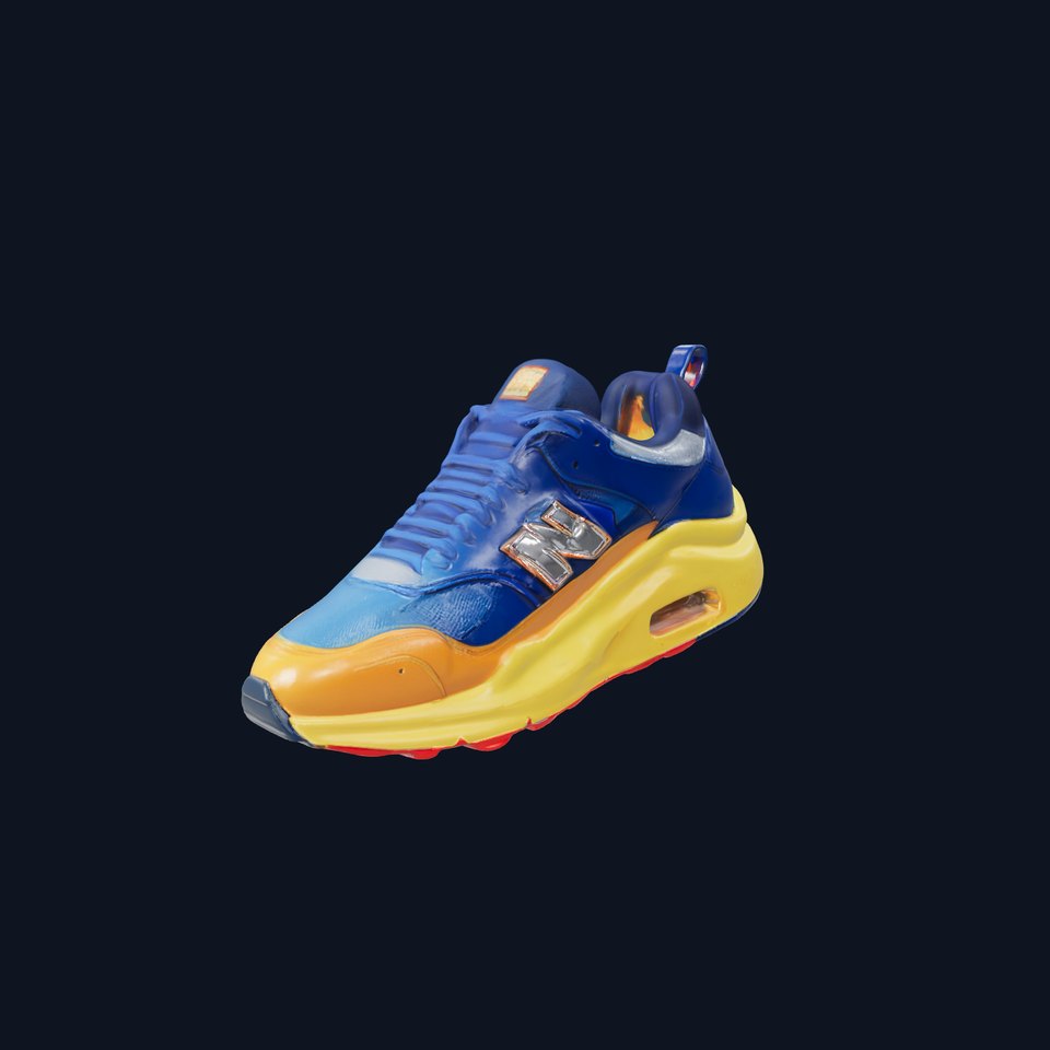Colorful Sports Sneaker D Model Pack
