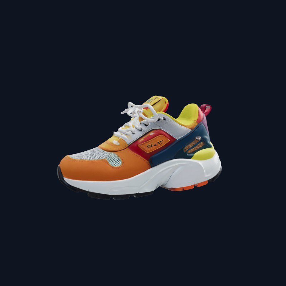 Colorful Sneaker D Model Pack