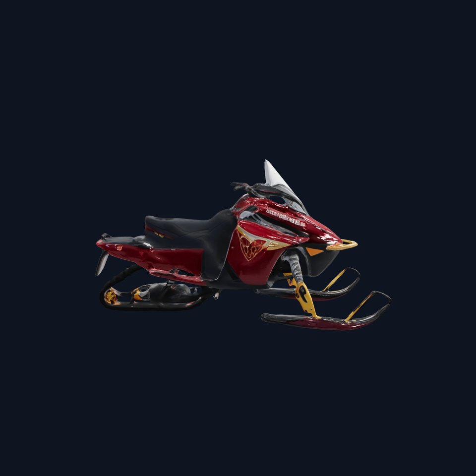 HighPerformance Snowmobile D Model Pack