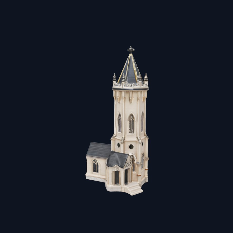 Gothic Tower Model Pack with Detailed Architecture