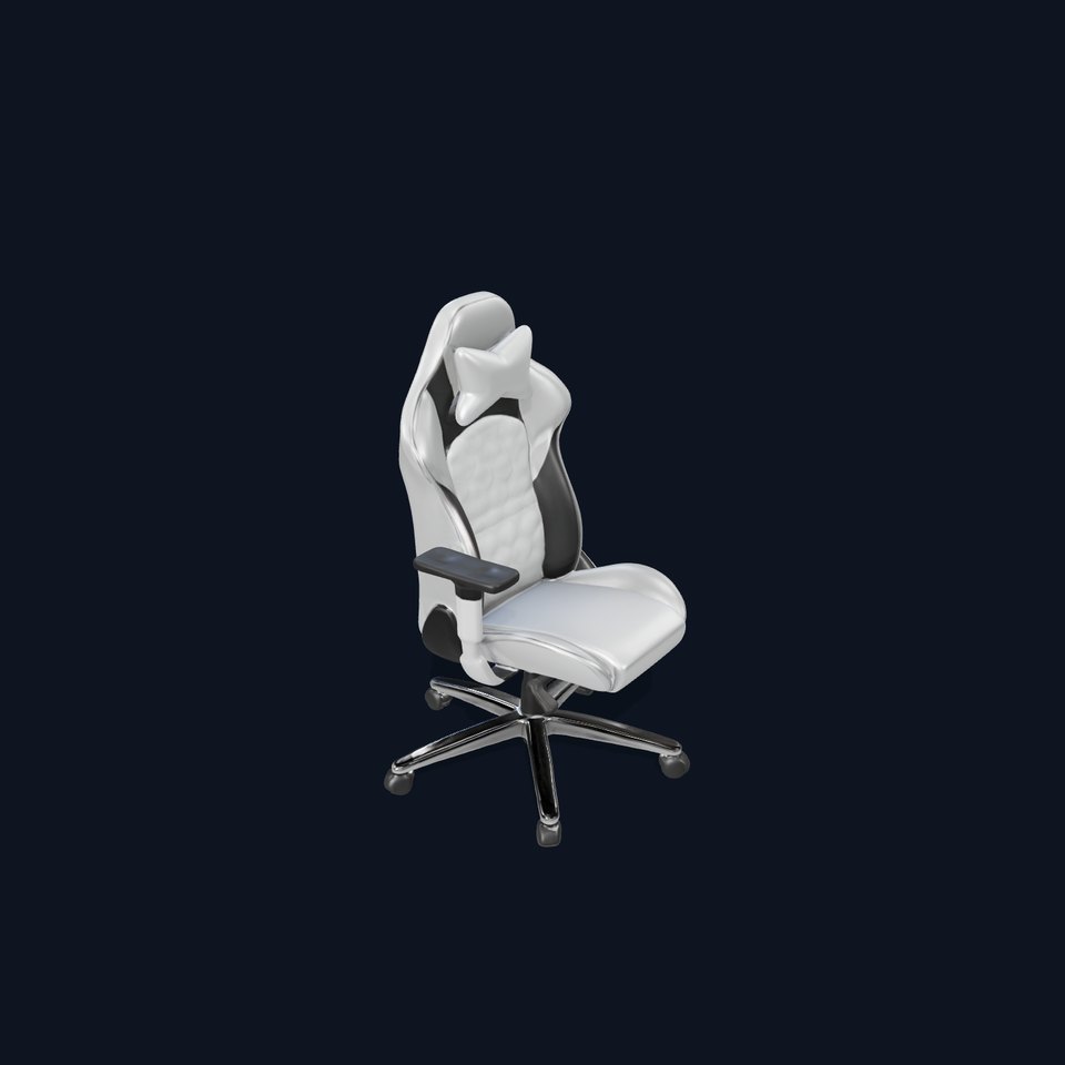 Ergonomic Gaming Chair model pack for immersive environments