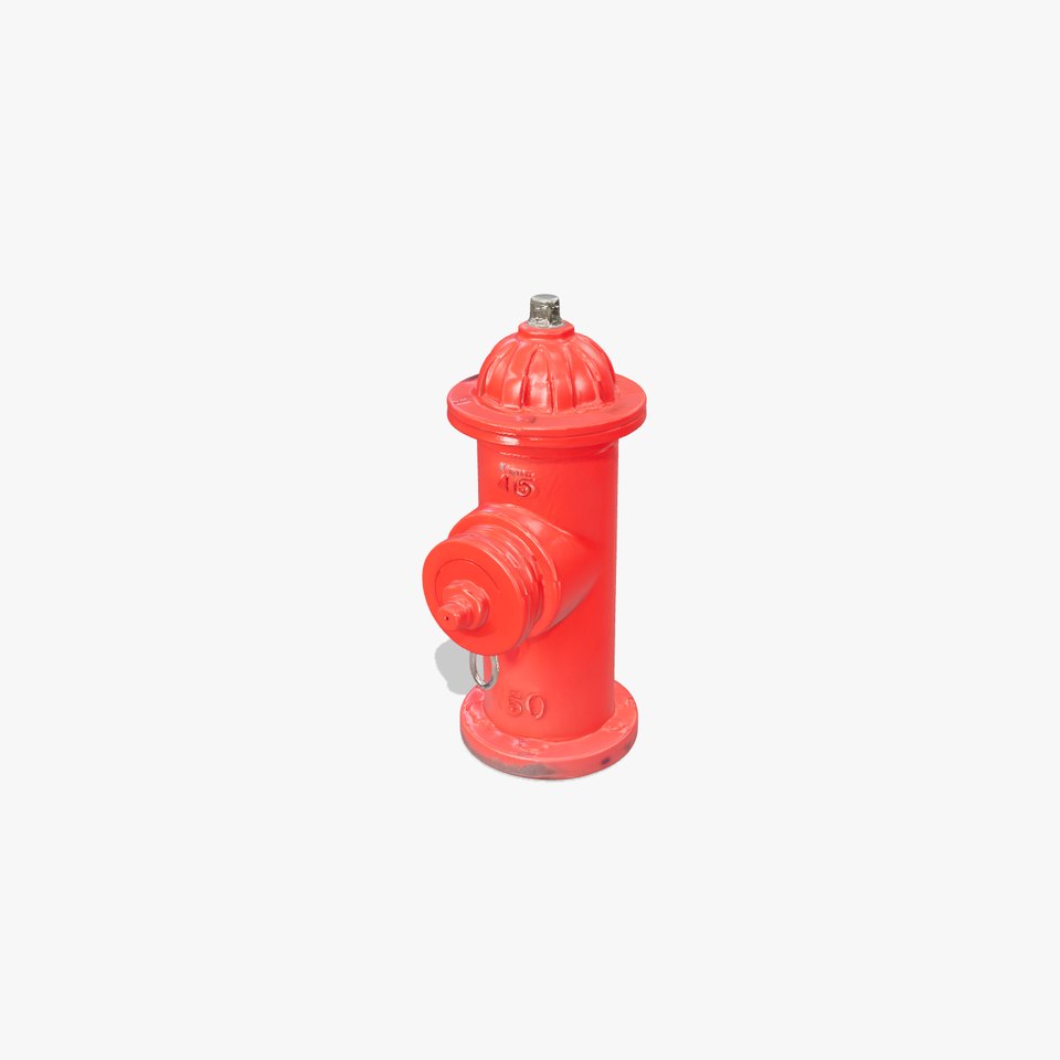 Fire Hydrant D Model Pack for Realistic Urban Scenes