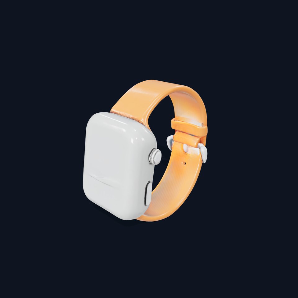 Smartwatch Model Pack with Adjustable Silicone Band