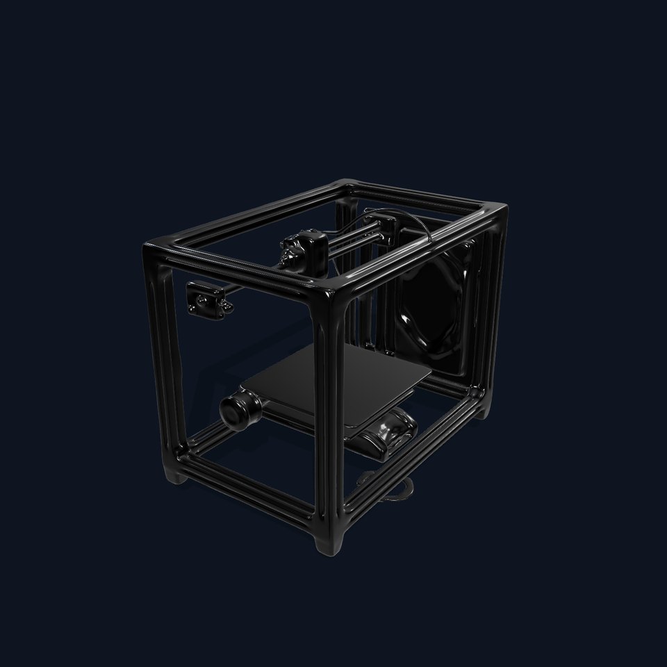 D Printer Machine Model Pack