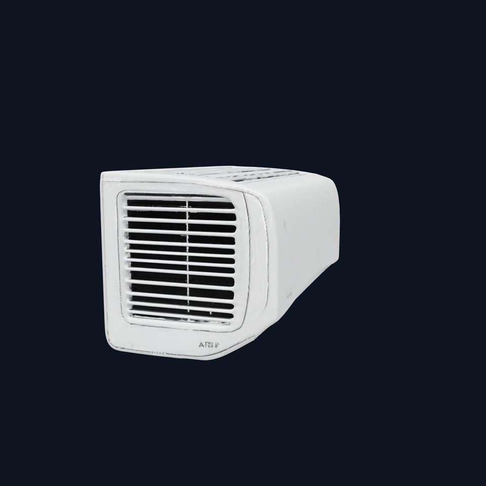 WallMounted Air Conditioner D Model Pack