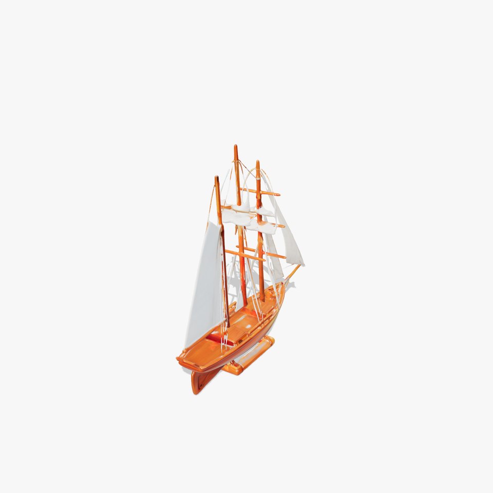 Classic Sailing Ship D Model Pack for Games and Visualizations