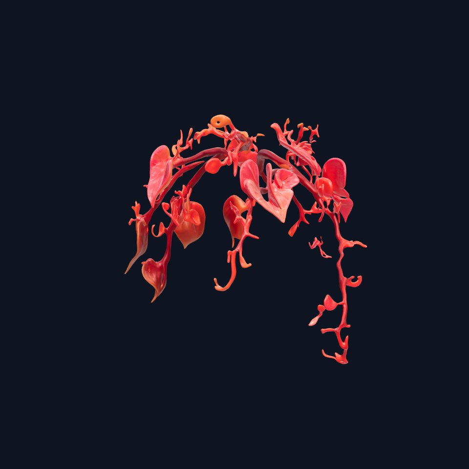 Vibrant Red Vine Model Pack for Diverse Environments