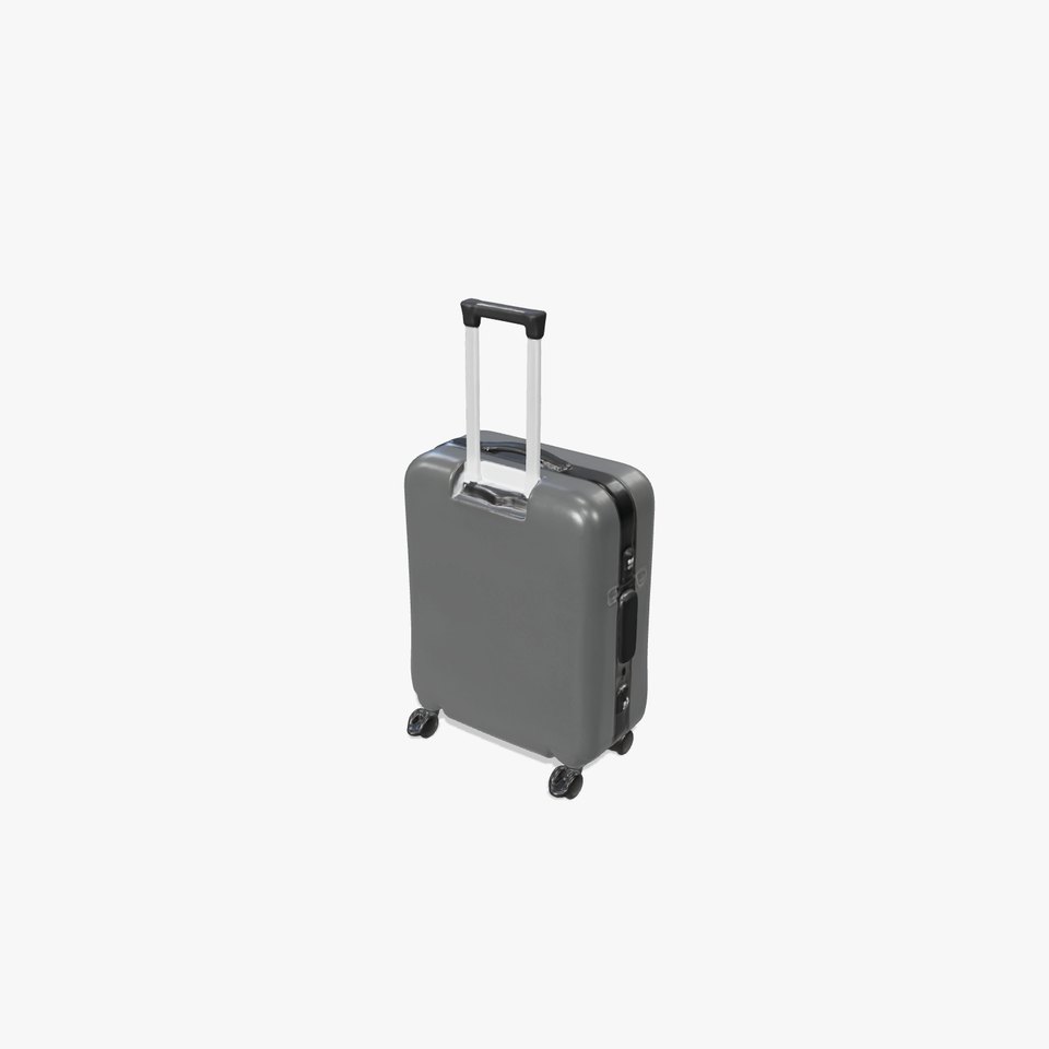 Modern Suitcase D Model Pack
