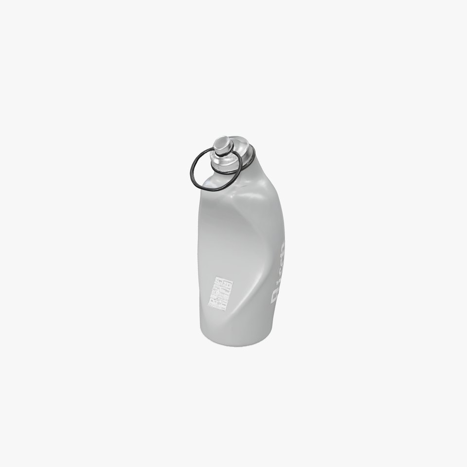 Ergonomic Water Bottle Model Pack
