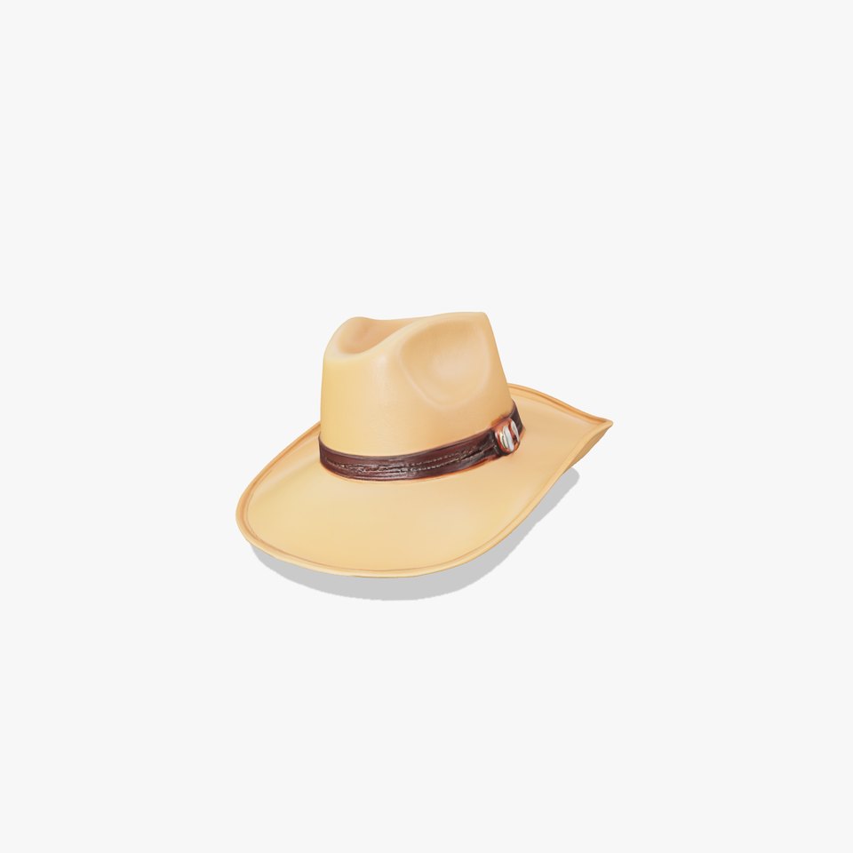 Cowboy Hat D Model Pack