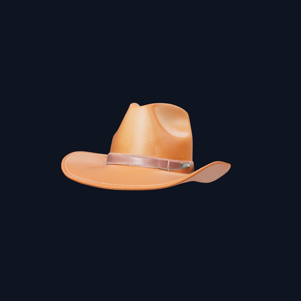 Cowboy Hat Leather Model Pack