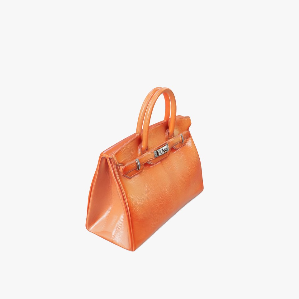 Elegant Leather Handbag D Model Pack