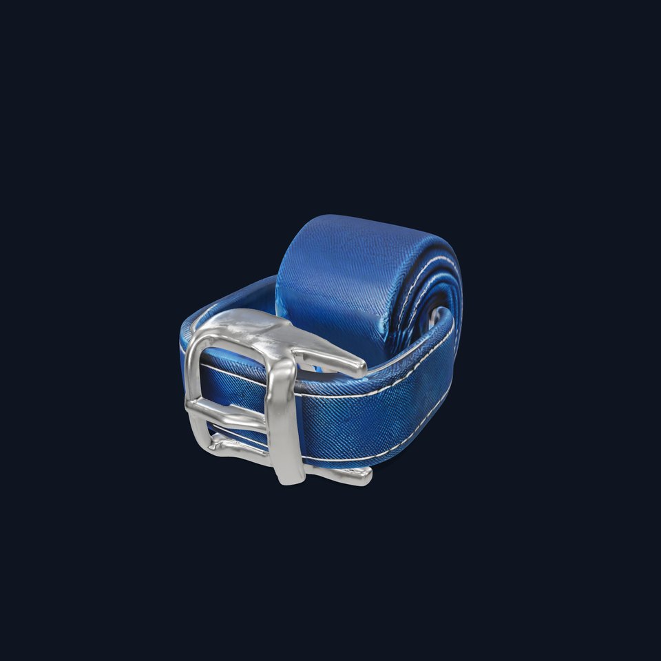 Denim Belt D Model Pack