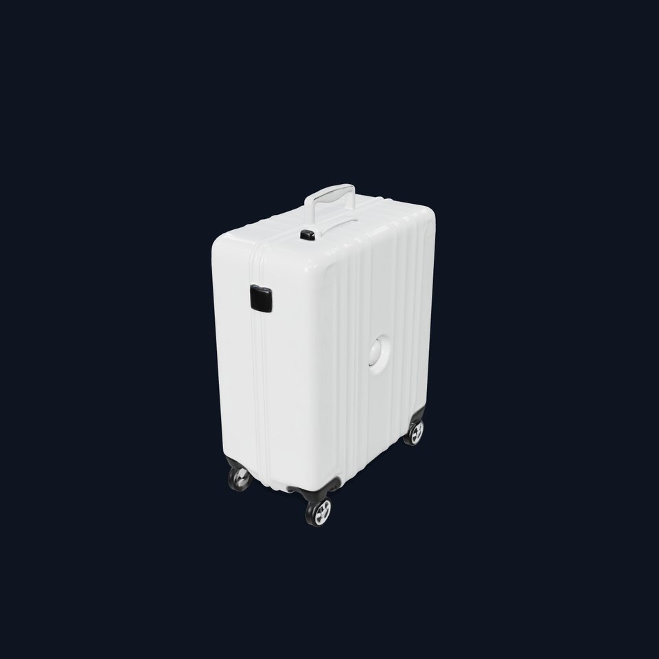 Suitcase Model Pack  Versatile Luggage Design