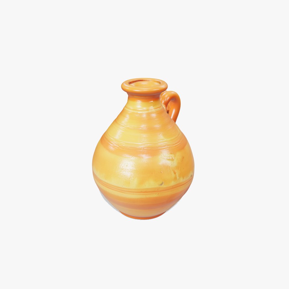 Rustic Clay Pitcher Model Pack