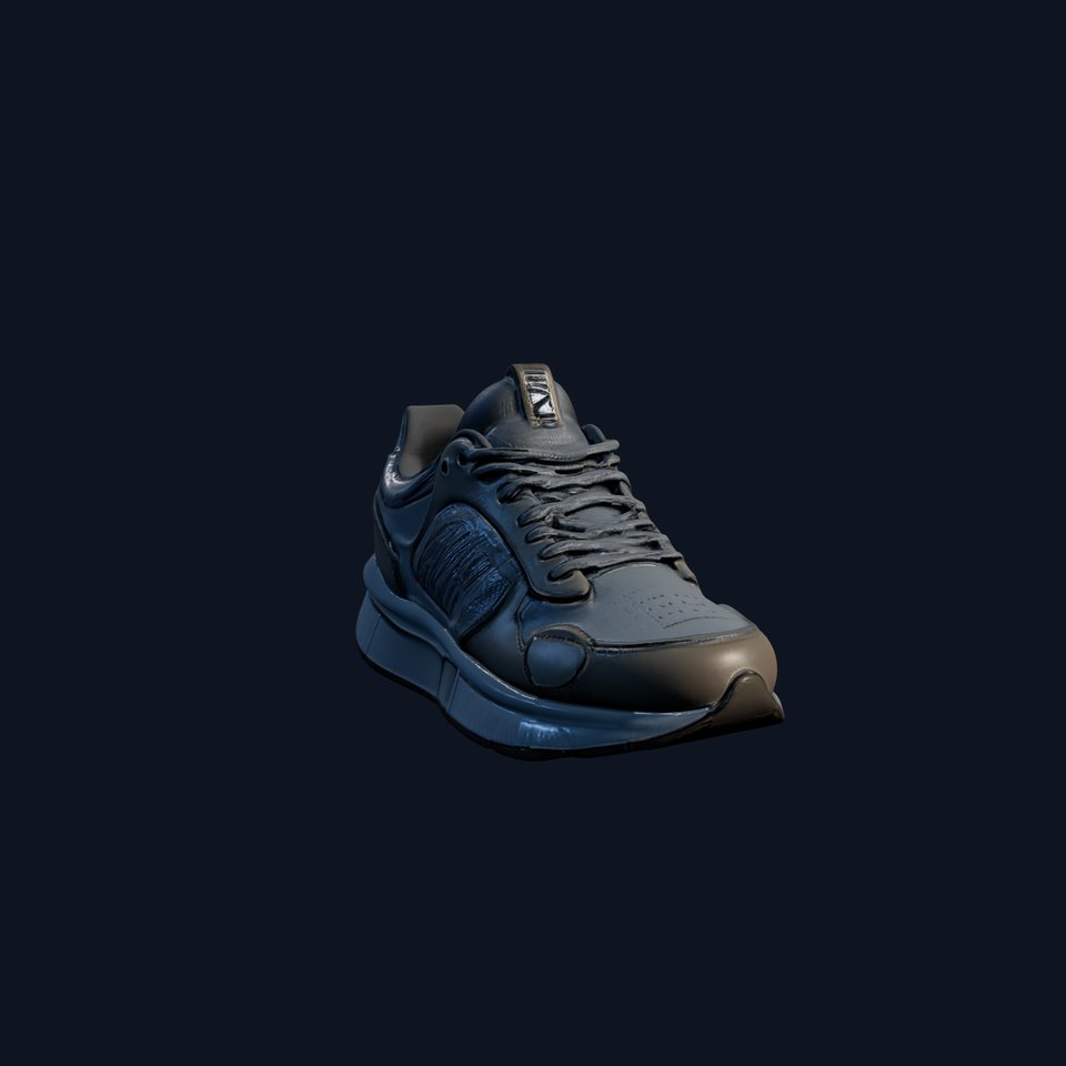 Sneaker Model Pack with Detailed Textures