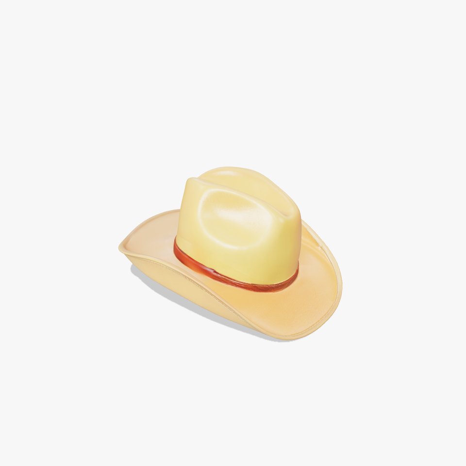 Cowboy Hat Model Pack  Premium PBR Textures Included