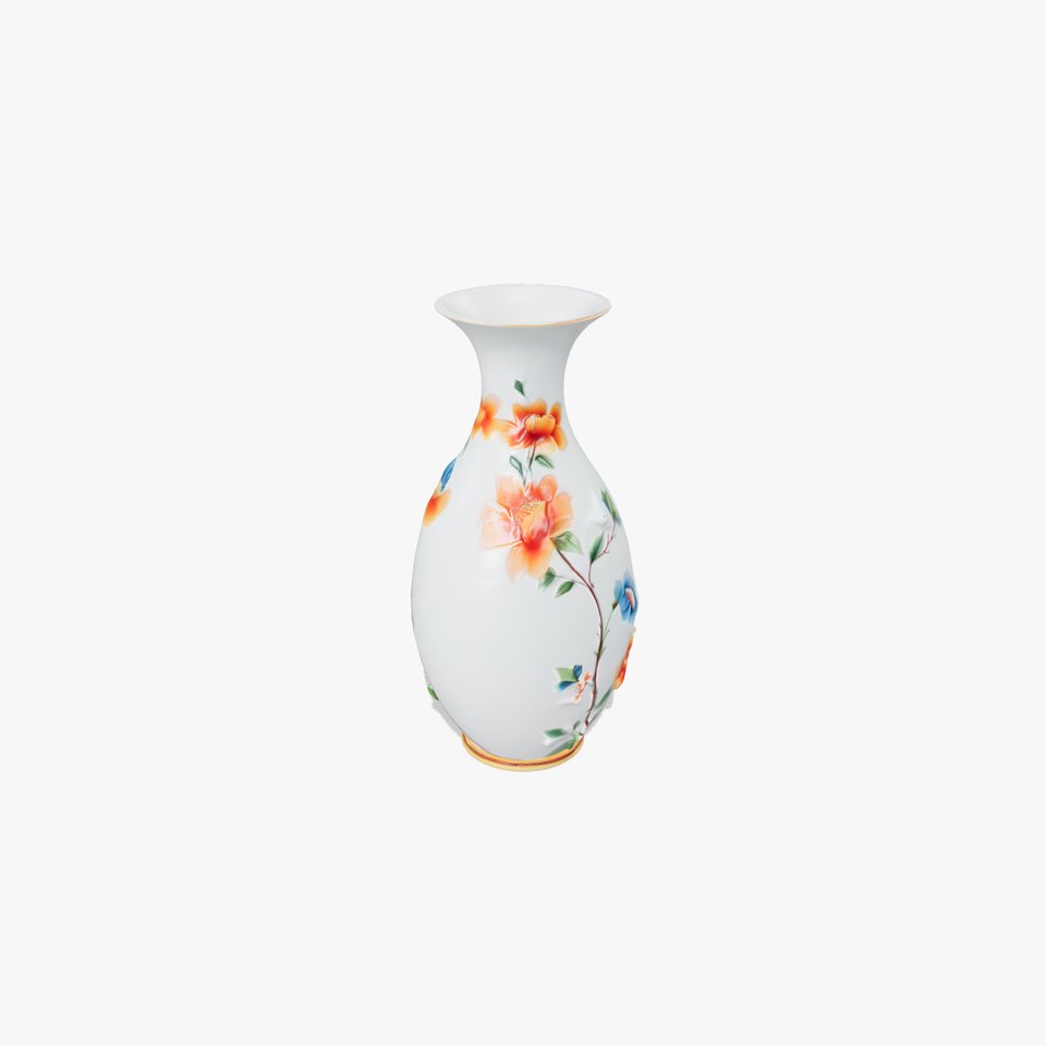 Floral Porcelain Vase Model Pack