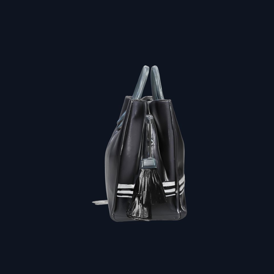 Elegant Handbag D Model Pack with Detailing