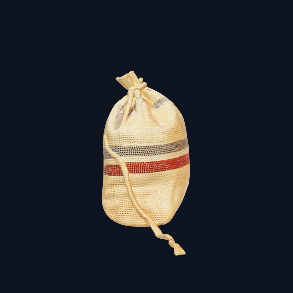 Canvas Sack Model Pack with Textured Details