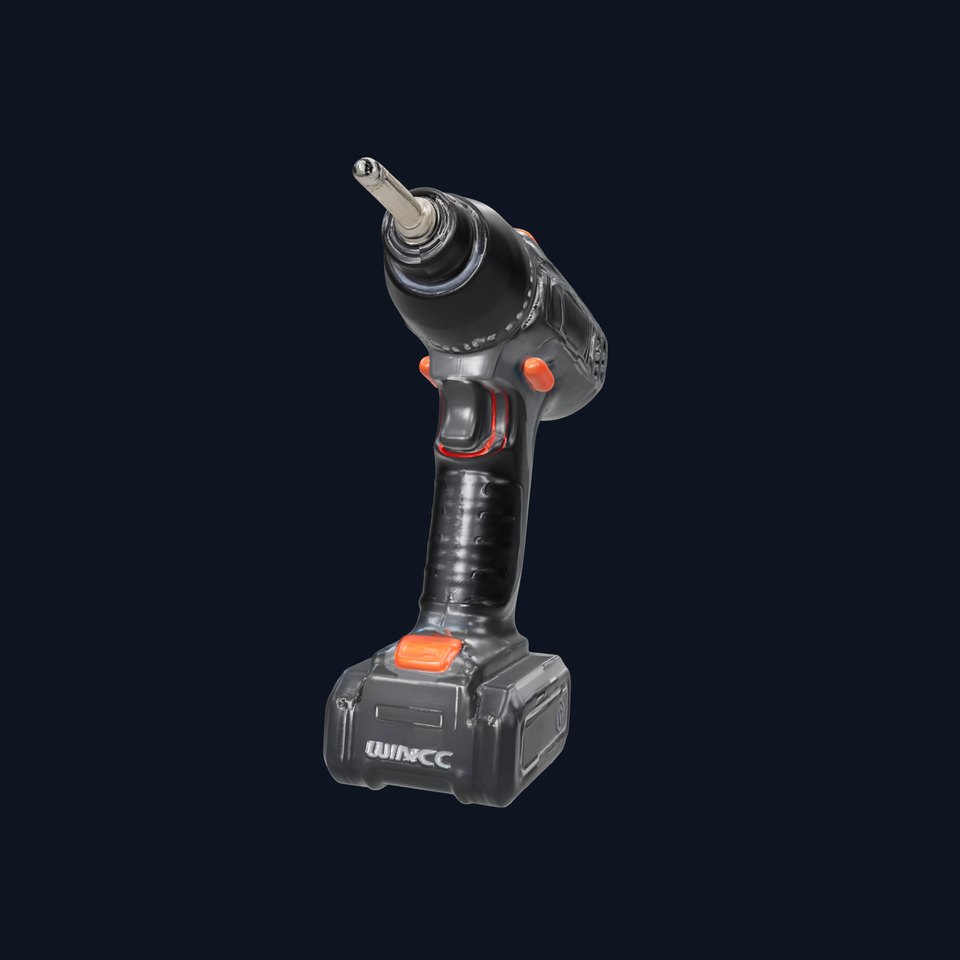 Electric Screwdriver D Model Pack