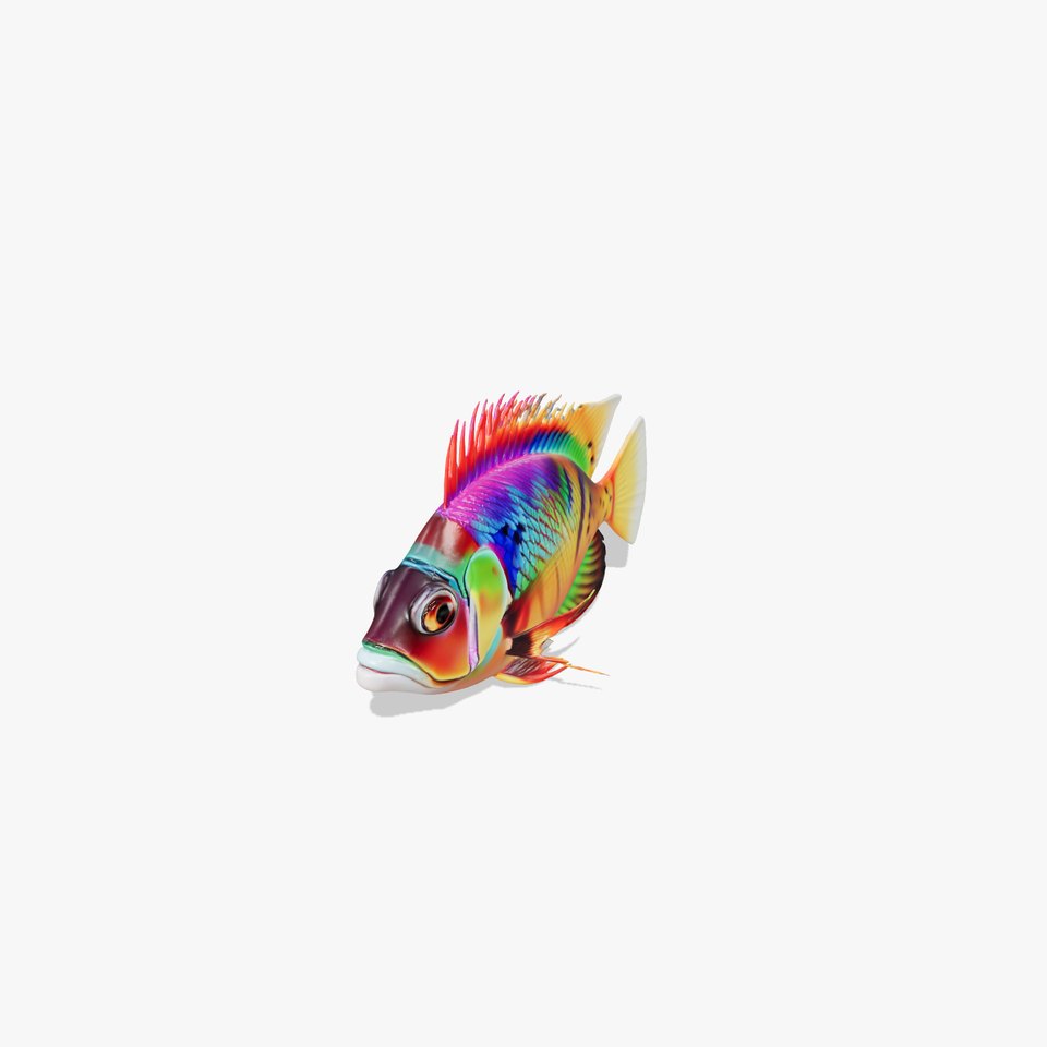 Colorful Fish Model Pack for Game and Animation