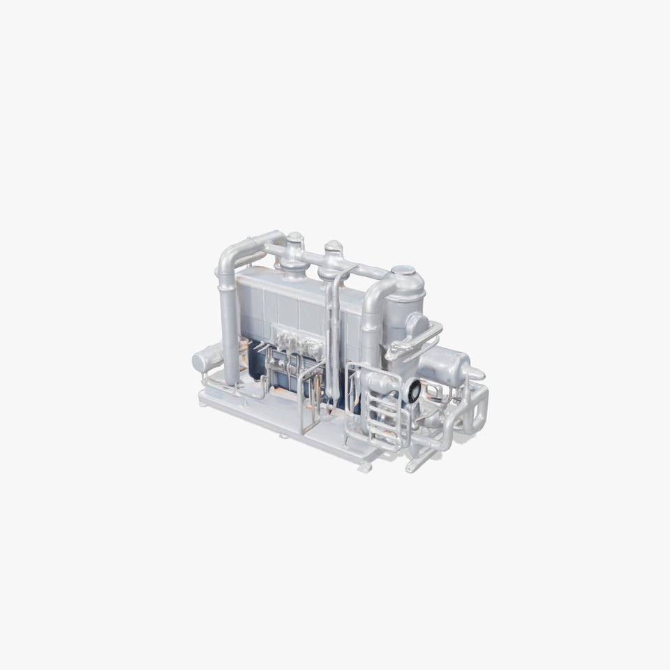 Industrial Engine Model Pack with PBR Textures
