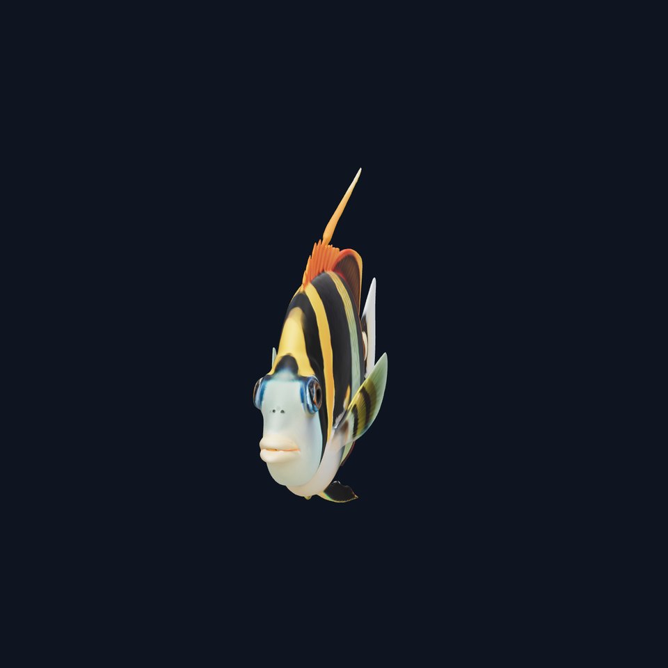 Tropical Fish Model Pack for Animation and Games