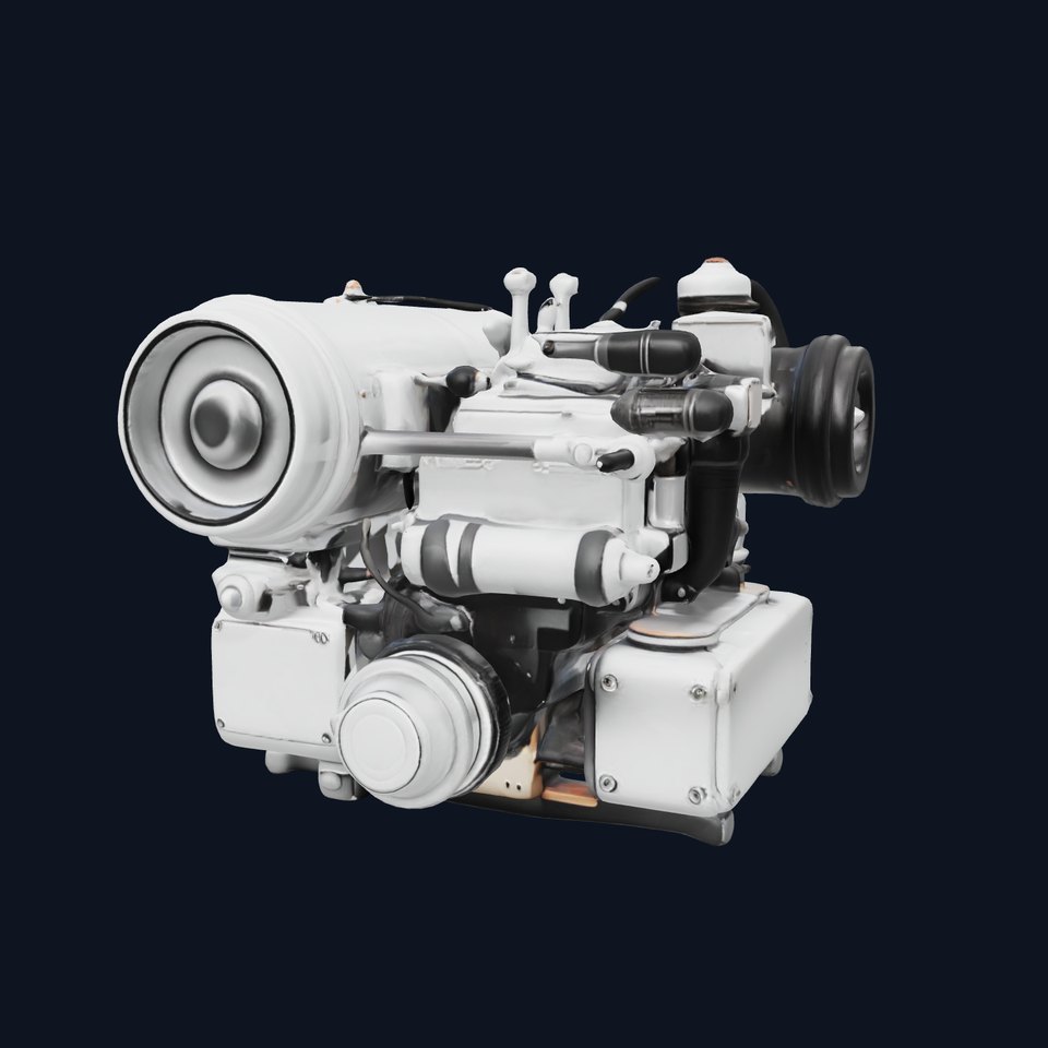 Industrial Engine D Model Pack