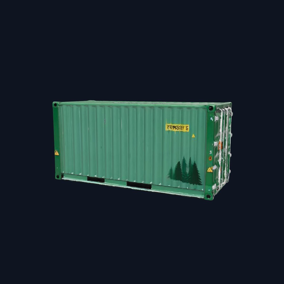 Shipping Container Model Pack  Versatile D Asset