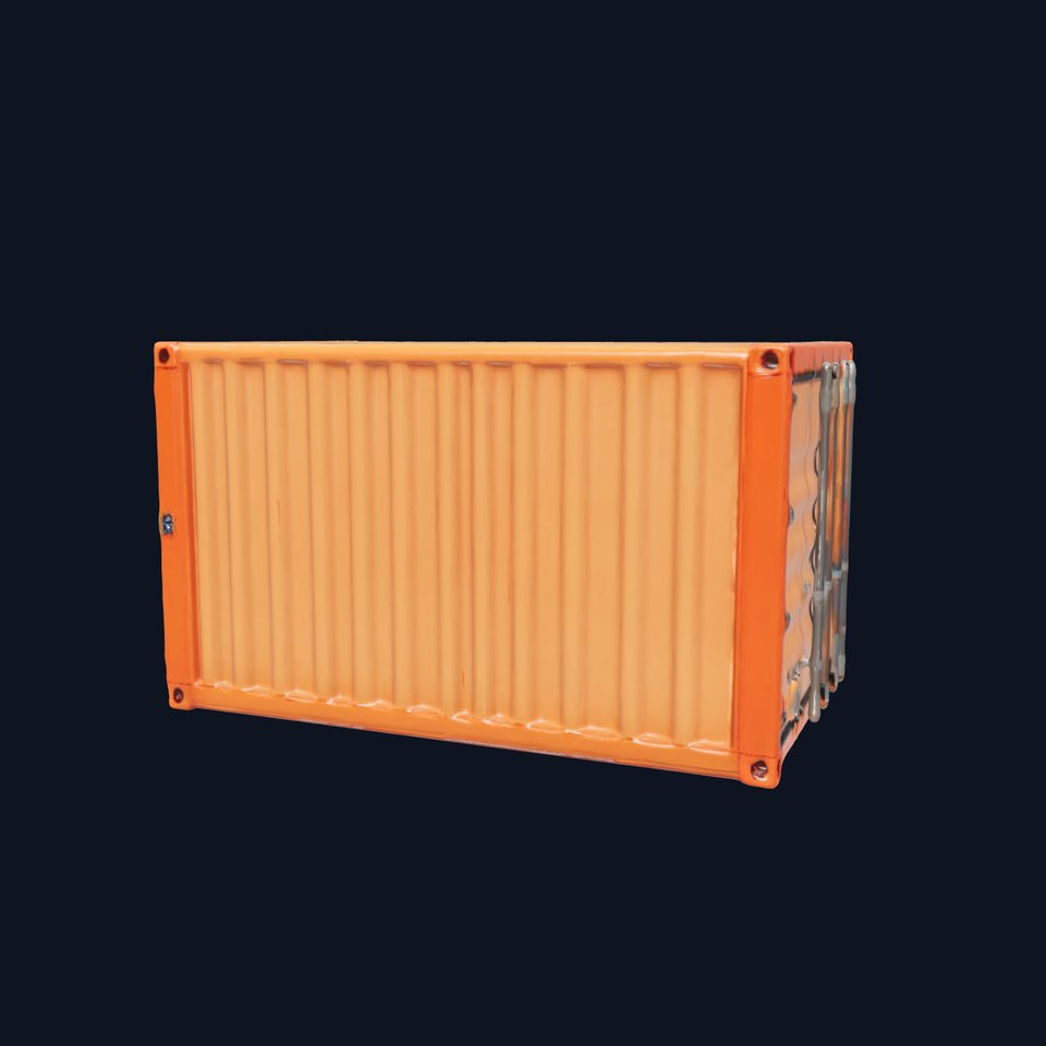 Shipping Container D Model Pack