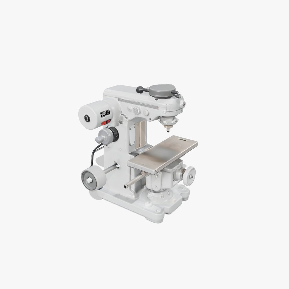 Industrial Drill Press Model Pack with Adjustable Features